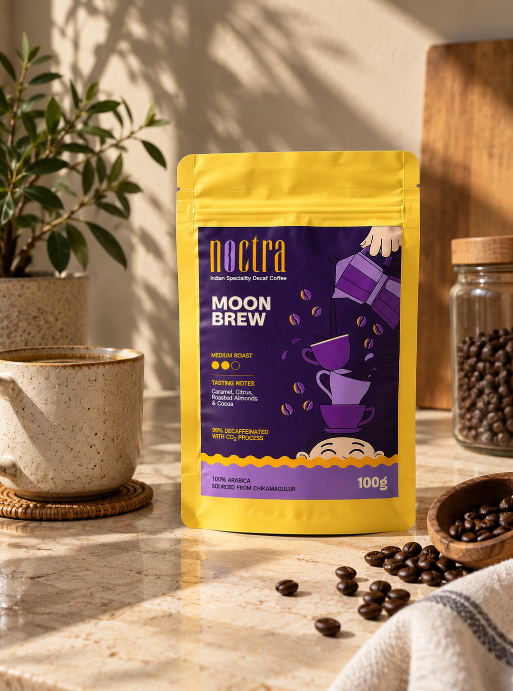 Noctra Moon Brew Decaf - 100g Trial Pack