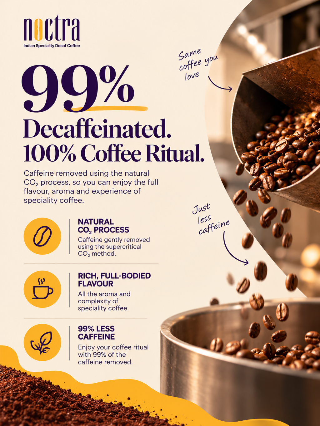 Noctra Moon Brew Decaf - 100g Trial Pack