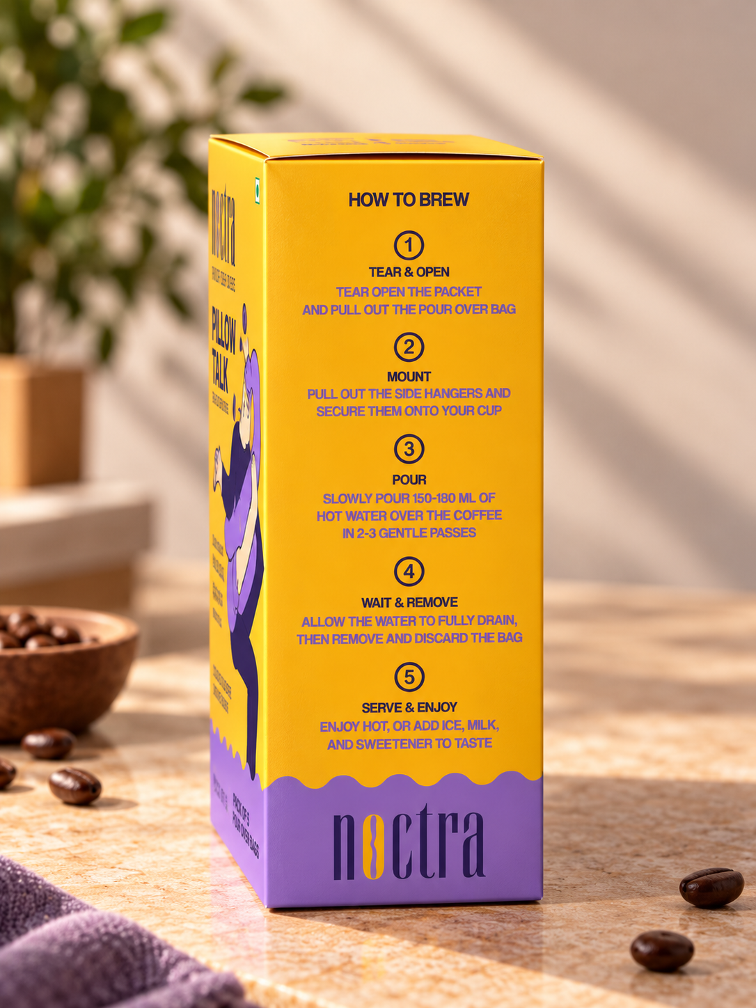 Noctra Pillow Talk Pour Over Bags