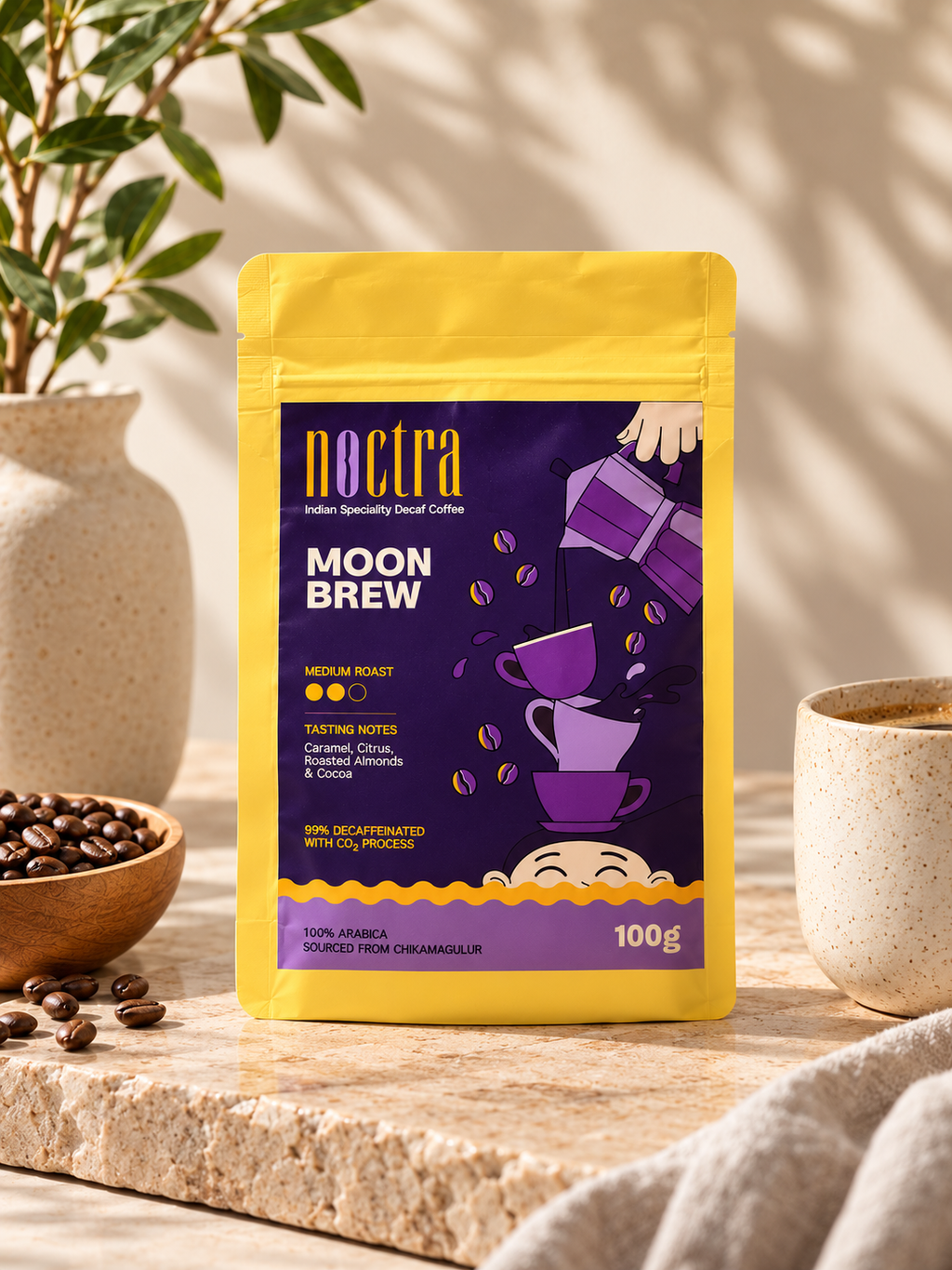 Noctra Moon Brew Decaf - 100g Trial Pack