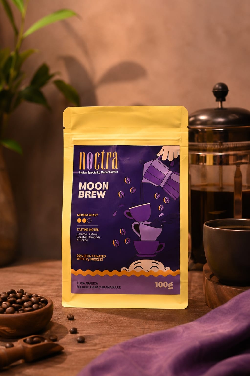 Noctra Moon Brew Decaf — 100g Trial Pack