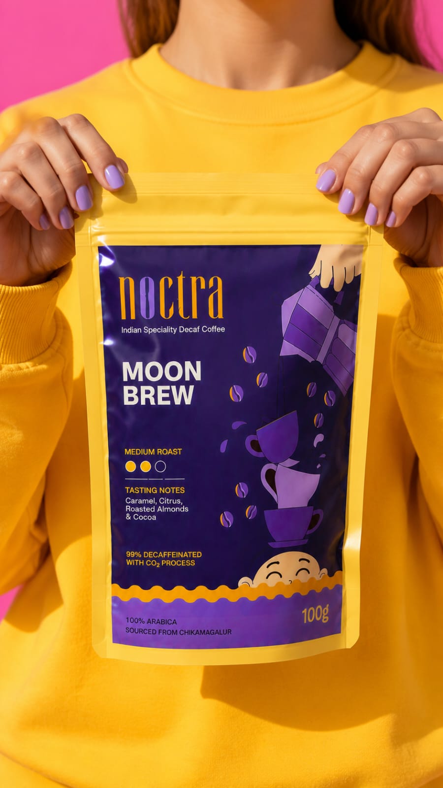 Noctra Moon Brew Decaf — 100g Trial Pack